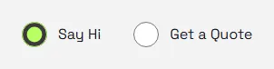 Figma MCP + Claude Code: the contact form&rsquo;s radio buttons