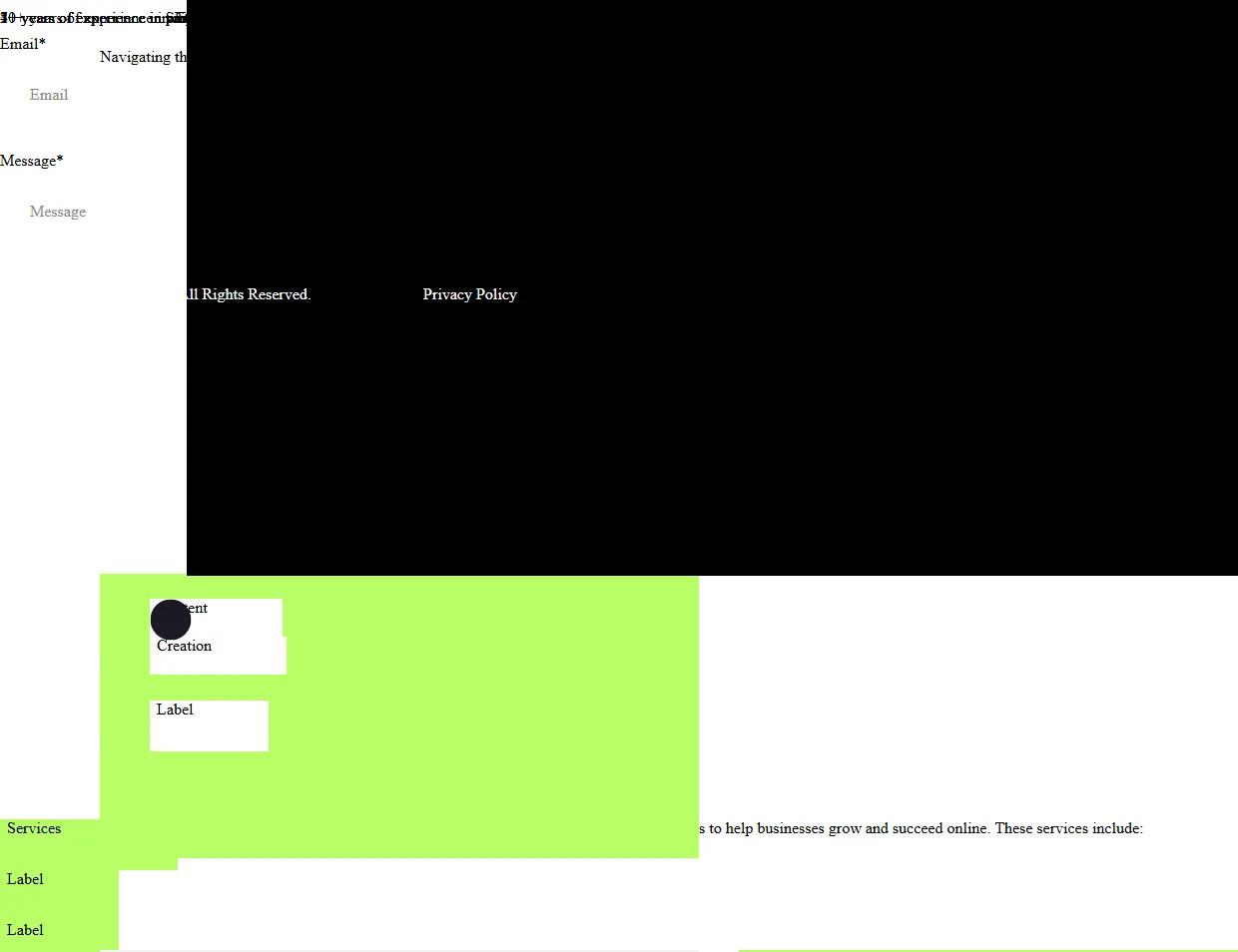FigmaToCode: the hero at 1240px